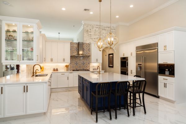 Kitchen Island Construction in Prosper