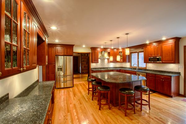 Cherry Kitchen Cabinet Repair in Prosper