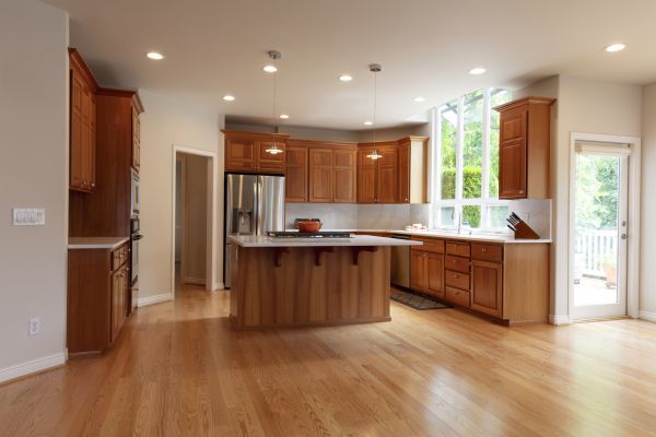 Oak Kitchen Cabinet Repair in Prosper